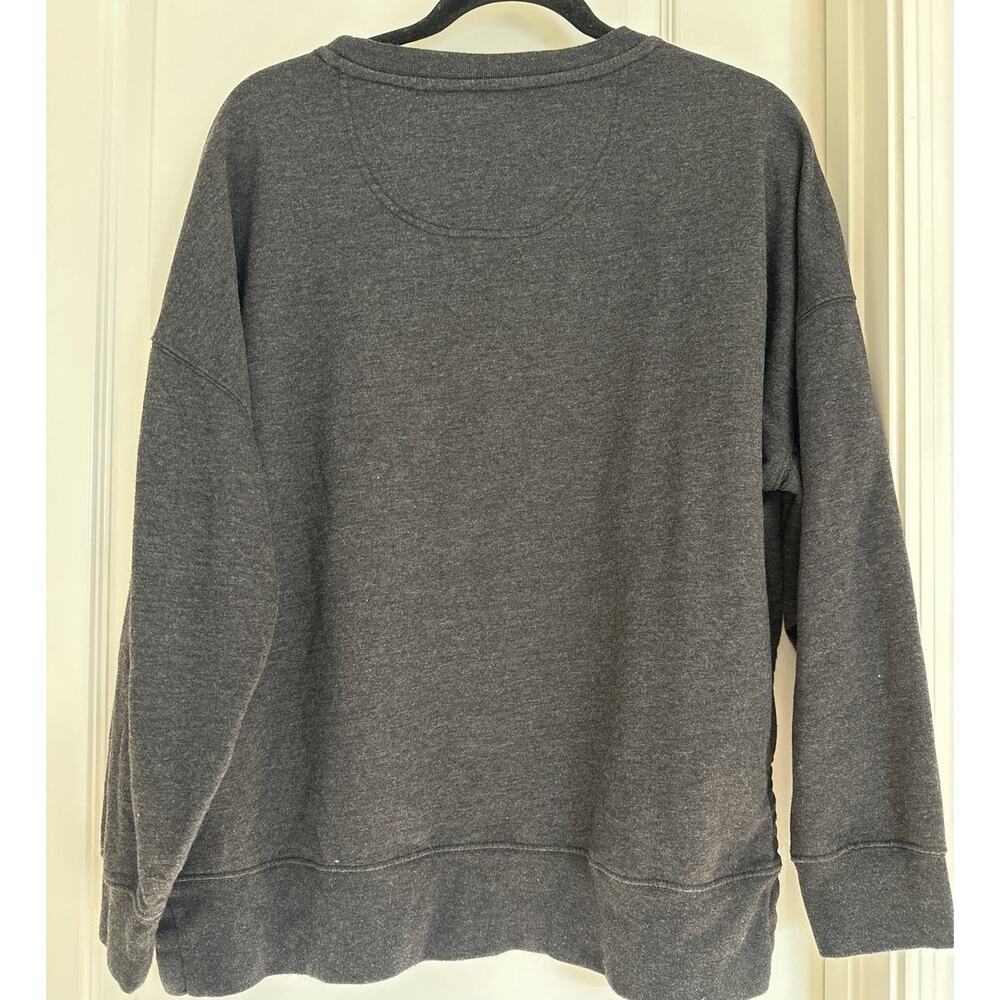 Def Leppard Rock of Ages 1983 Crew Neck Sweatshirt Fleece Lined Gray Size L - Picture 7 of 13